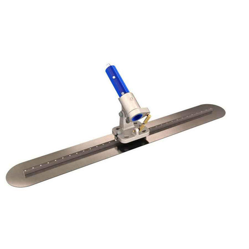  Bon Tool 82-507 Spring Steel Fresno Trowel - Round End 36" X 5" With Rock N Roll Bracket 