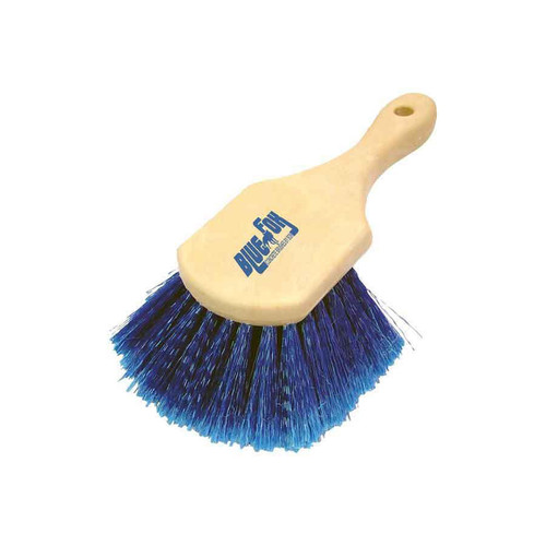  Bon Tool 84-954 Wash Applicator Brush - Blue Fiber 8" Handle 