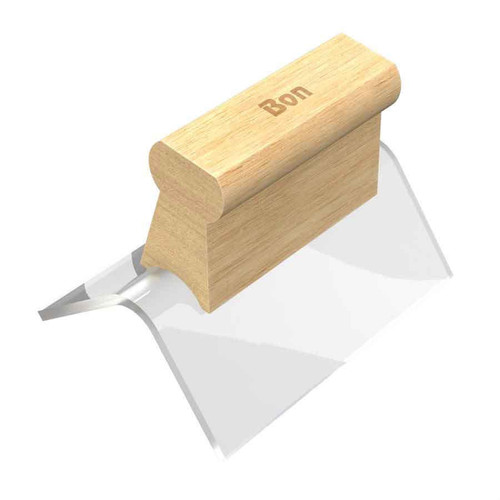  Bon Tool 85-108 Outside Corner Tool - Plexiglass - 3/8" - Wood Handle 