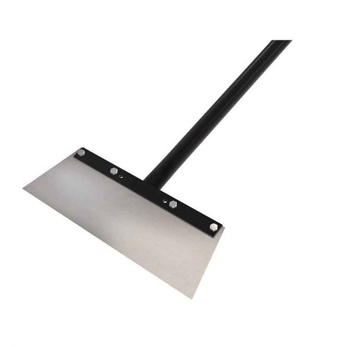 Paderno 18501-02 Stainless Steel Scraper 3 3/4'' x 4 3/4'' - Flexib