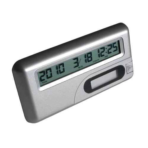 Sper Scientific Long Range Digital Project Timer, NIST Certificate of Calibration, digital timer with large display showing date, time, and calibration information.