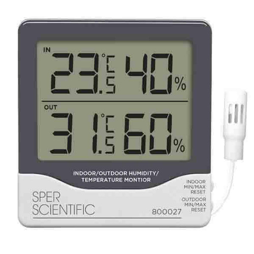 Factory Indoor Large Number Display Temperature Thermometer Hygrometer for  Home Office - China Indoor Hygrometer Thermometer, Digital Thermometer