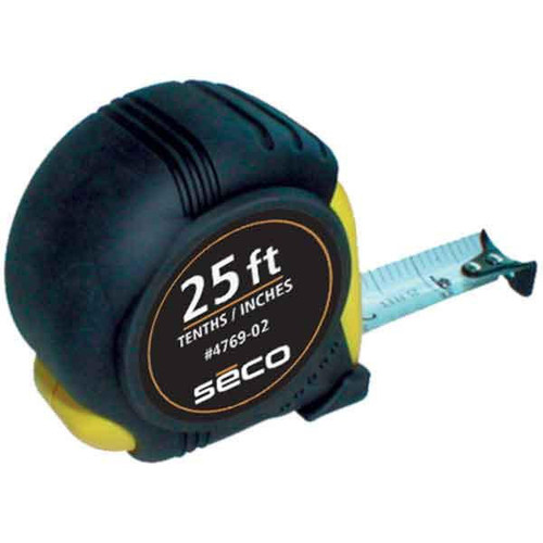  SECO 4769-02 25 ft Heavy-Duty Tape, 10ths/in 