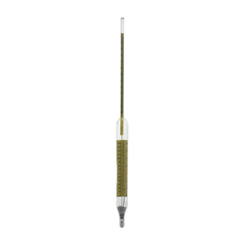 Thermco Products Thermco GW060HL ASTM/API Combined w/Hg 0/150F Thermometer in Body Hydrometer, ASTM 60HL, 89/101 x 0.1, 380MM Length 