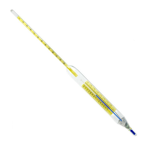 Thermco Products Thermco GW045HLS ASTM/API Combined w/Spirit-Filled 0/150F Thermometer in Body Hydrometer, ASTM 45HL, 43/51 x 0.1, 380MM Length 