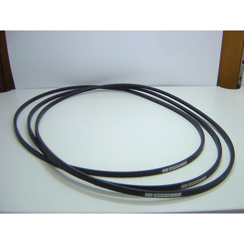  RETSCH 223510003, V-Belt Set for Jaw Crusher BB200 (3 Pcs) 