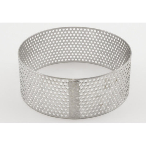  RETSCH 24070035, Sieve Ring 360 degree Stainless Steel, 3.00 mm, Round holes, for SR 300 
