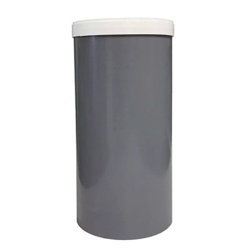 M.A. Industries 4x8in Concrete Test Cylinder Molds, Grey, Flat Lid (50/Ct)