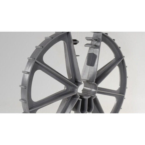  Pieresearch 8QLPW 8in Quick-Lock Pier Wheel, 4in Concrete Cover, Rebar Size #3 - #7 (30/Box) 