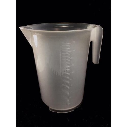  HMA Lab Supply PL-6500 Plastic Pitcher, Graduated -5000 ml capacity 