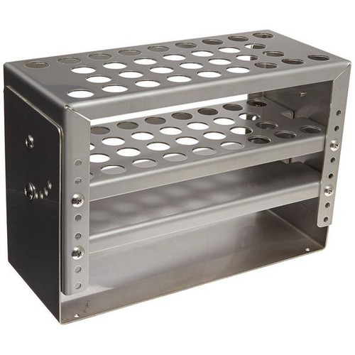 Test Tube Rack, Stainless Steel - 32 Holes (16mm)