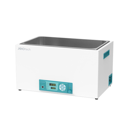 Lab Companion BW-20H 24.5L Heating Bath, 230V, with digital control panel and large water basin.