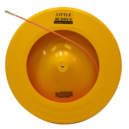  Jameson 15-150RR-GL Mini Duct Hunter Traceable Rodder EZ-Reel, Fixed Bullet Tip, 3/16in x 150ft 