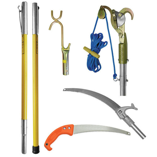  Jameson FG-6PKG-2 FG Kit: JA-14 Pruner, Pole Saw, Wire Limb Raiser, Hand Saw, Poles 