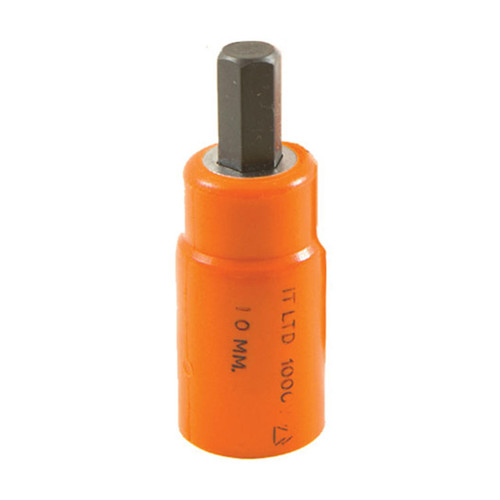  Jameson JT-SK-02771 1000V Insulated Hex Key Socket, 1/2in drive x 3/16in 