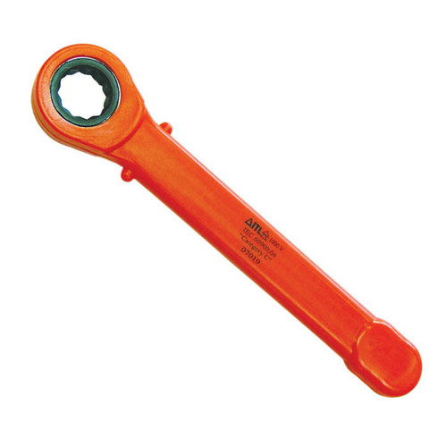  Jameson JT-WR-07013 1000V Insulated Ratcheting Box Wrench, 13mm 