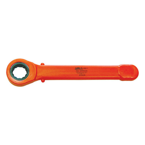  Jameson JT-WR-07050 1000V Insulated Ratcheting Box Wrench, 3/8in 