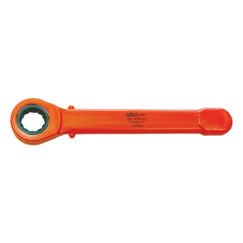  Jameson JT-WR-07058 1000V Insulated Ratcheting Box Wrench, 7/8in 