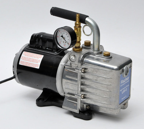 Fischer Technical Company Fischer Technical LAV-3/220/G, High Vacuum Pump-3Cfm-220V With Gauge 