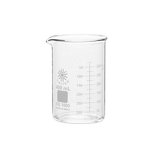 250 Milliliter Low Form Borosilicate Glass Beaker