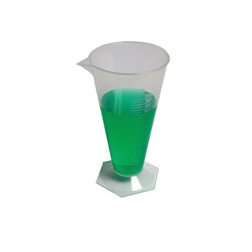 125 ml Graduated Cylinder, Conical Measuring Cylinders (12 Pack)
