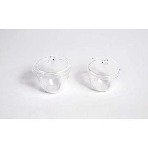  United Scientific CQP025 Crucibles, tall form, glass 25 ml 