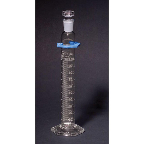  United Scientific CY2981-500 Graduated cylinders, double scale, class a, batch cert., with stopper, 500ml 