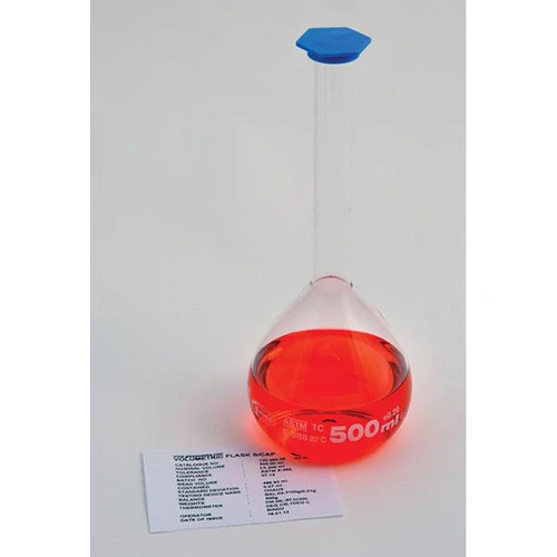  United Scientific FG5580-100 Volumetric flask, class a, snap cap, 100ml 