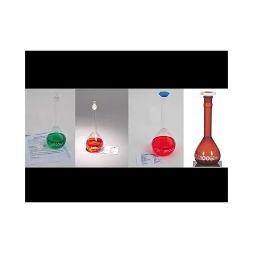  United Scientific FG5639-100QR Volumetric flasks, class a, with glass stopper, individually certified, qr, 100ml 