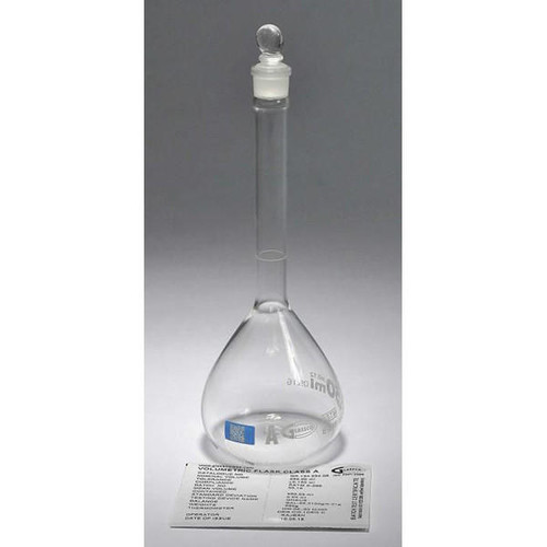  United Scientific FG5640-250QR Volumetric flasks, class a, with glass stopper, batch certified, qr, 250ml 