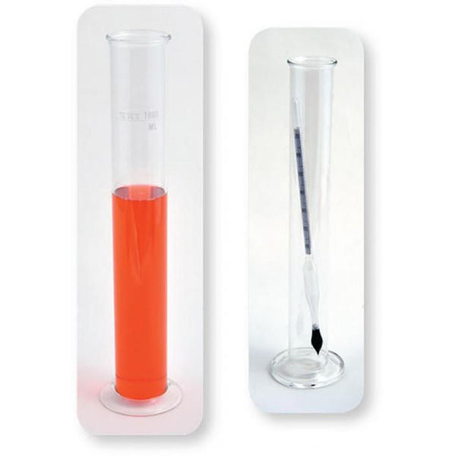  United Scientific HYC1200 Hydrometer cylinder, 1200ml 