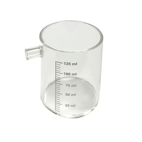  United Scientific OFLCN2 Overflow can, clear plastic 