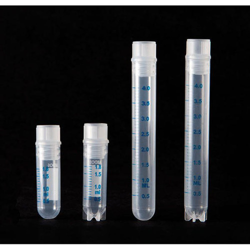  United Scientific P60110 Cryo vial, internal thread, 1.8ml round base (pk of 500) 