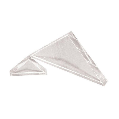  United Scientific PFA080 Right angle refraction prism, 80mm x 115mm, acrylic 