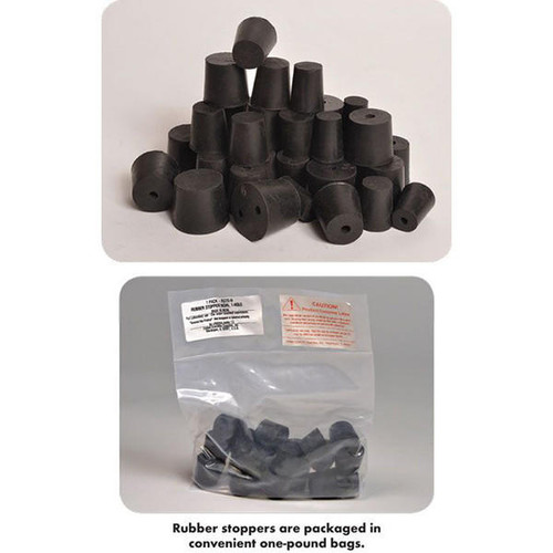  United Scientific RST7-S Rubber stoppers, solid, #7 (pk of 1LB ) 