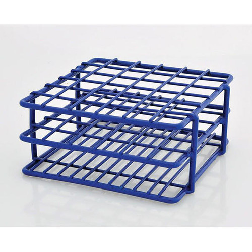  United Scientific TTWE03 Test tube rack, epoxy-coated, 24 place, 13-16mm tubes 