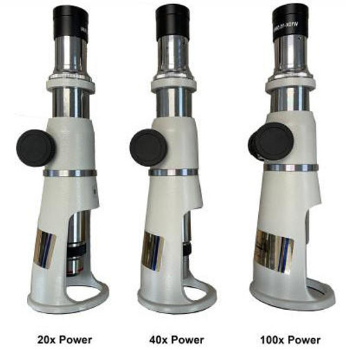 Wholesale Portable Handheld Microscope With LED Light 100x