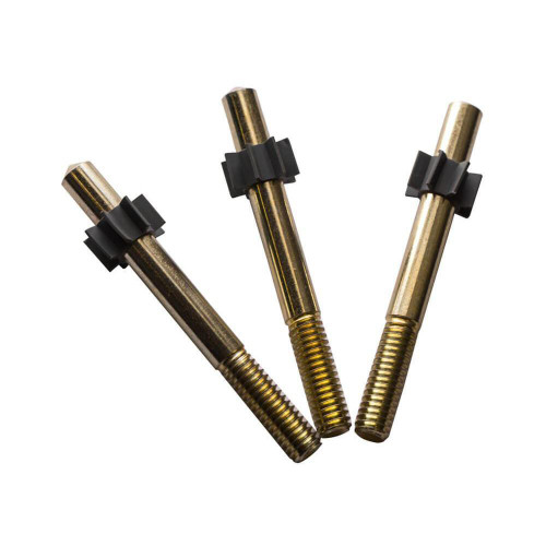 James Instruments Gold Windsor Probe Kit, gold-colored metal probes with black plastic holders for dental cavity testing.