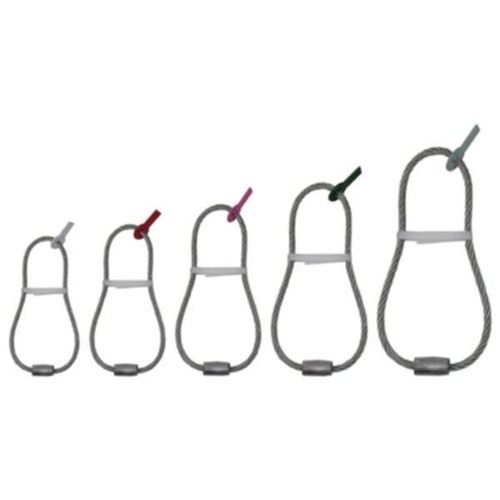 Cable Lift Loop Wire Rope Anchor, 3.8 Ton (250 Pack)