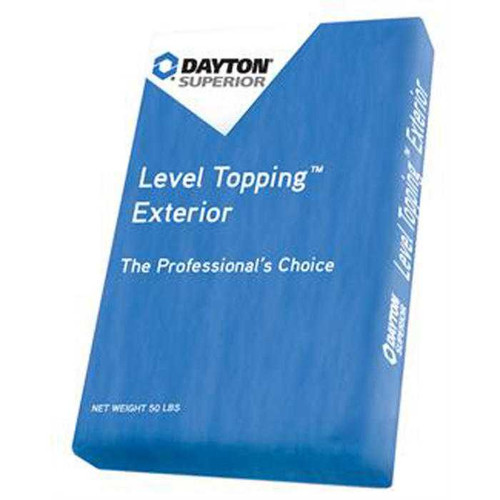 Self Leveling Concrete Topping for Level-Topping Exterior, 50lb Bag