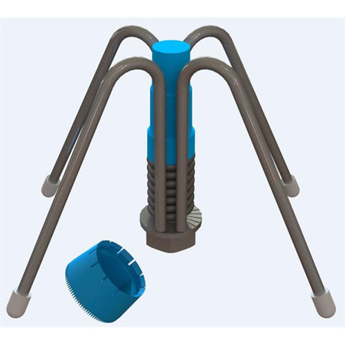 Dayton Superior Products Dayton Superior 101382, T5B Inverted Brace Anchor,  3/4" NOM DIA. 6" Panel 