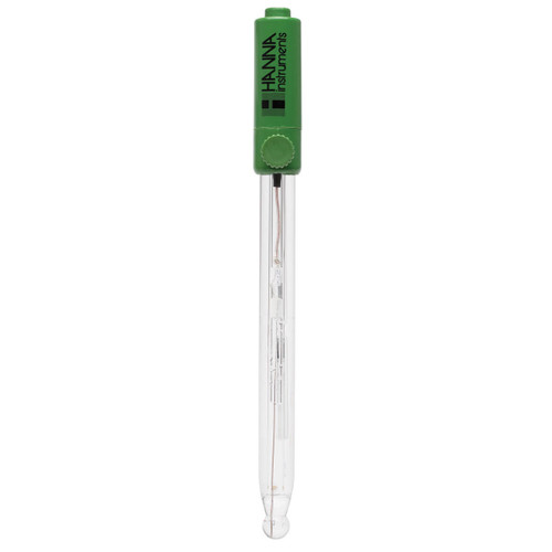  Hanna Instruments HI1144B Refillable pH Electrode with Calomel References and BNC Connector 