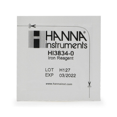  Hanna Instruments HI38039-100 Iron (Low Range) Test Kit Replacement Reagents (100 tests) 