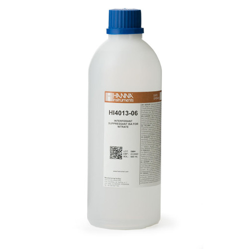  Hanna Instruments HI4013-06 Interferent Suppressant ISA (ISISA) for Nitrate ISEs 