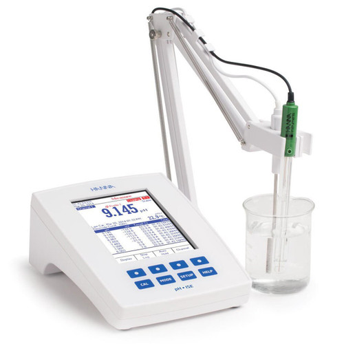  Hanna Instruments HI5222-01 Laboratory Research Grade Two Channel Benchtop pH/mV/ISE Meter 