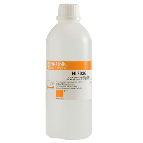  Hanna Instruments HI7036/1L 12.41 g/L (ppt) TDS Calibration Solution (1L) 