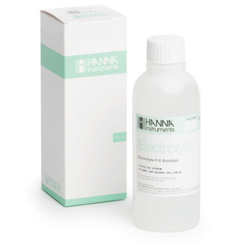  Hanna Instruments HI7041M Dissolved Oxygen probe electrolyte solution (230mL) bottle 