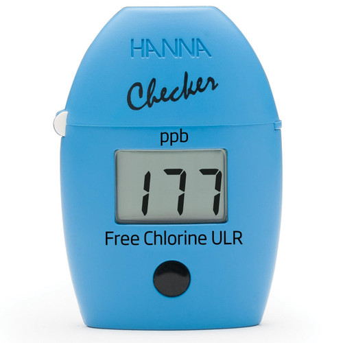  Hanna Instruments HI762 Ultra Low Range Free Chlorine Colorimeter - Checker HC 