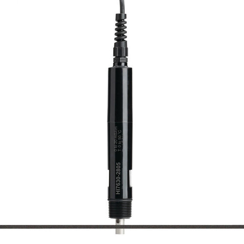  Hanna Instruments HI7630-2825 2-Ring Cell Conductivity and Temperature Industrial Smart Probe 