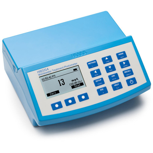  Hanna Instruments HI83314-01 Wastewater Multiparameter (with COD) Benchtop Photometer and pH meter 